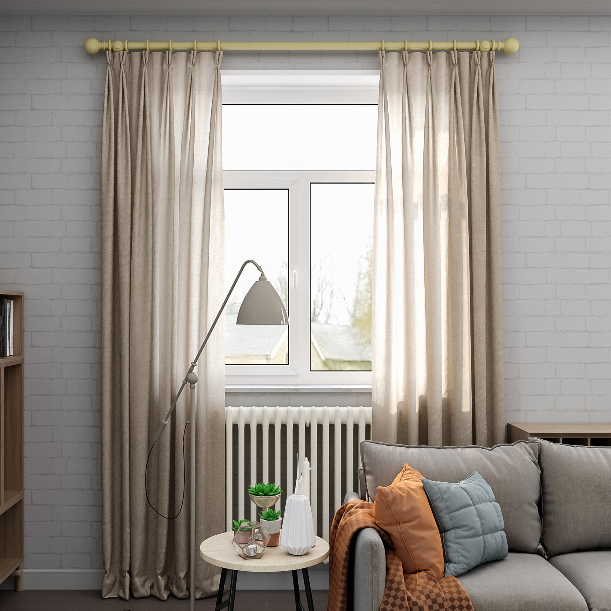 Wooden Curtain Poles