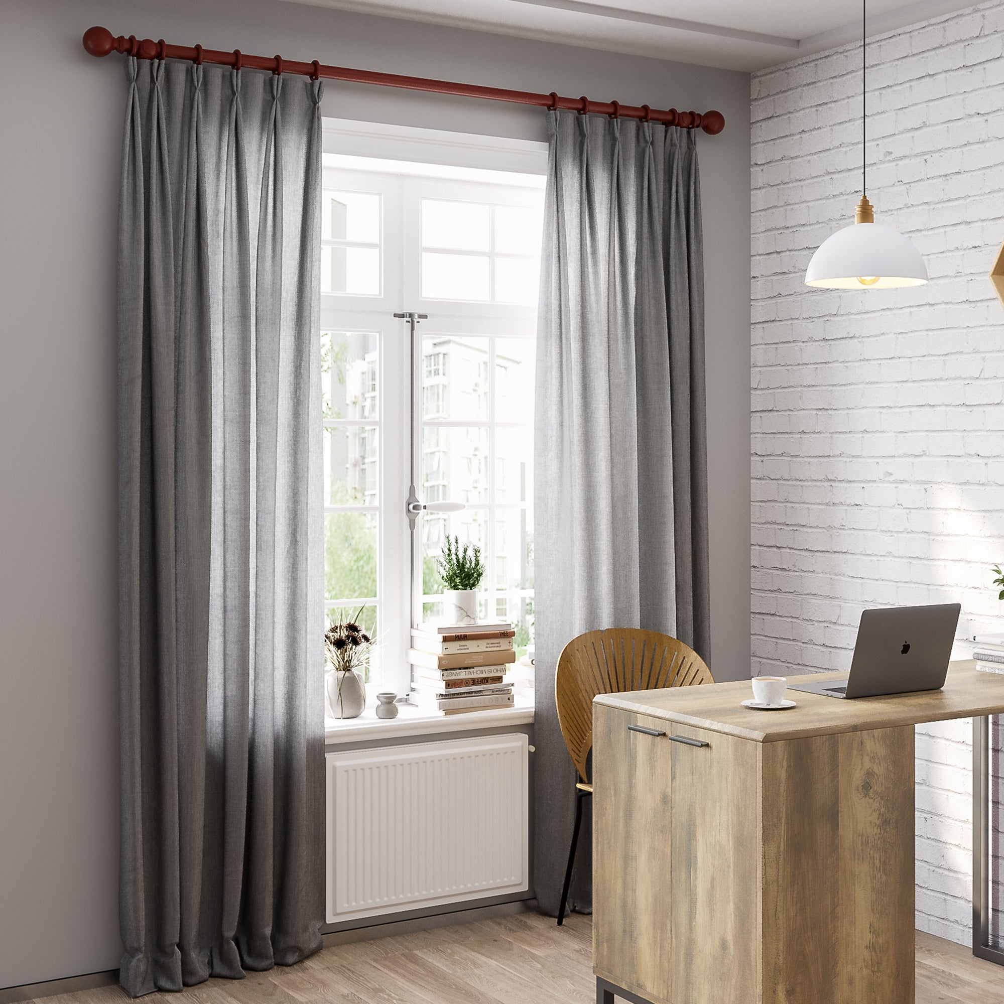 Wooden Curtain Poles