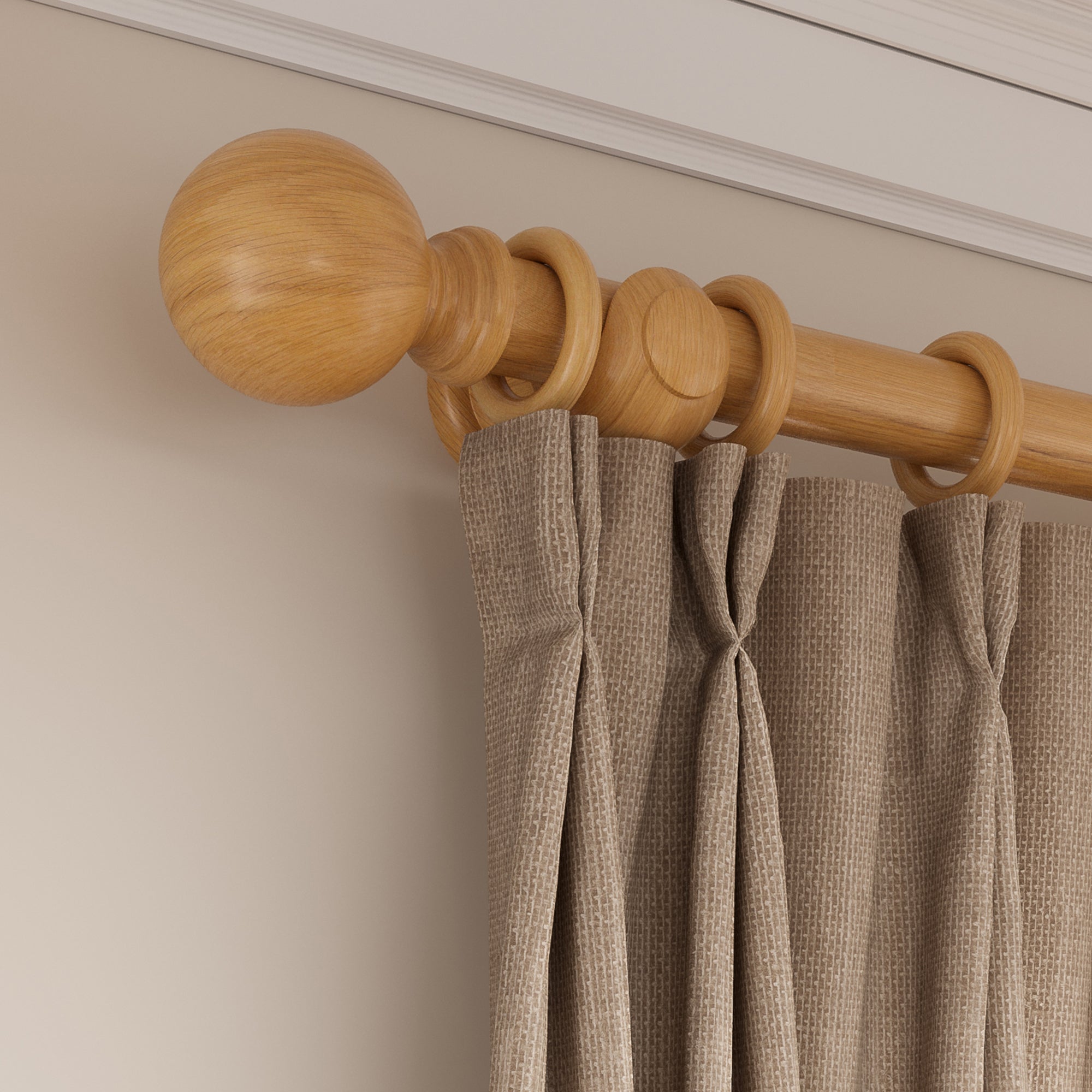 Wooden Curtain Poles