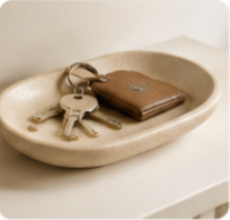 Trays & Everyday Storage — Loby radiator shelf styling accessories
