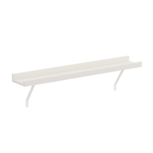 Edge radiator shelf profile — the front edge shape of the Loby Edge shelf