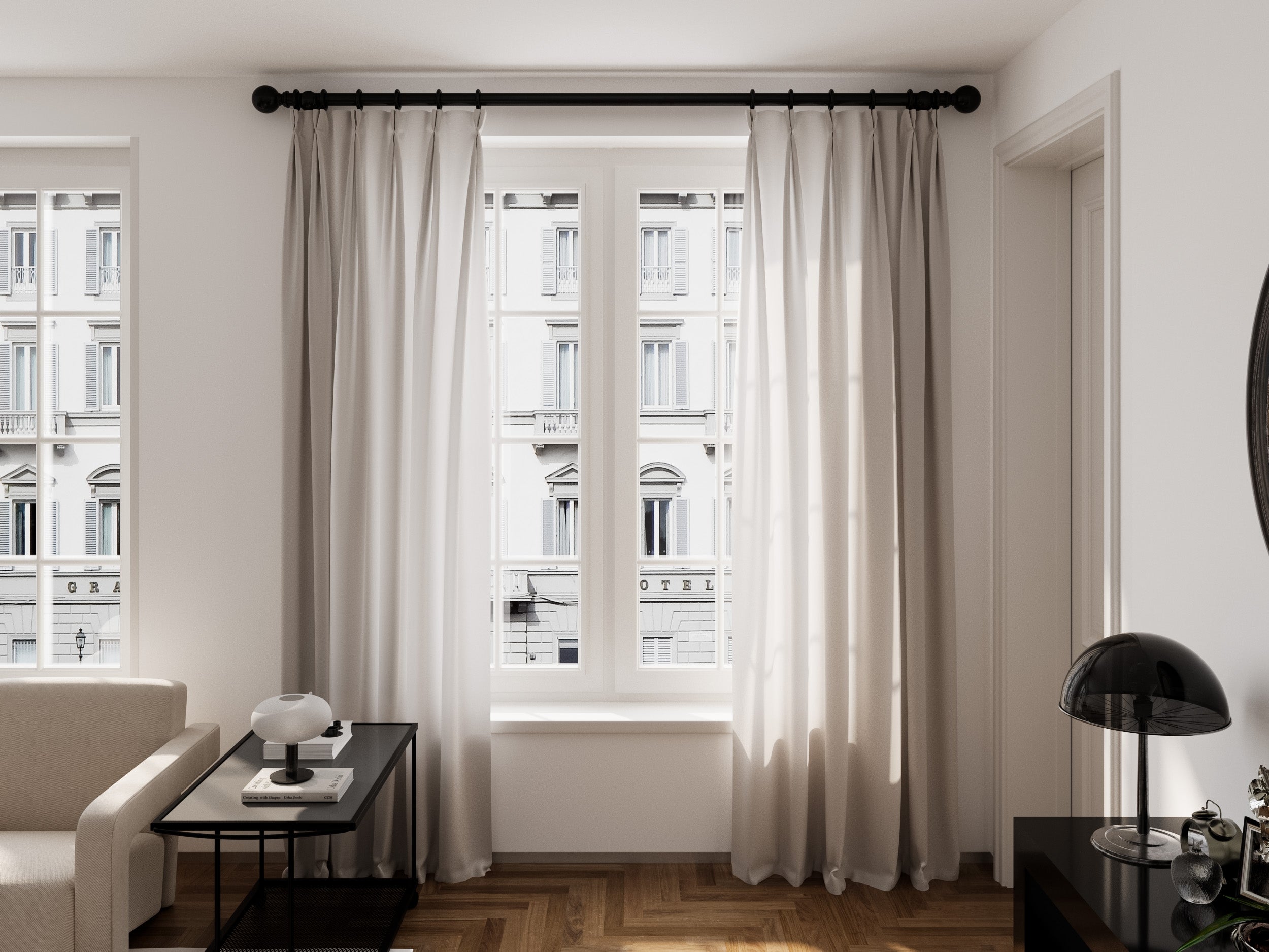 Wooden Curtain Poles