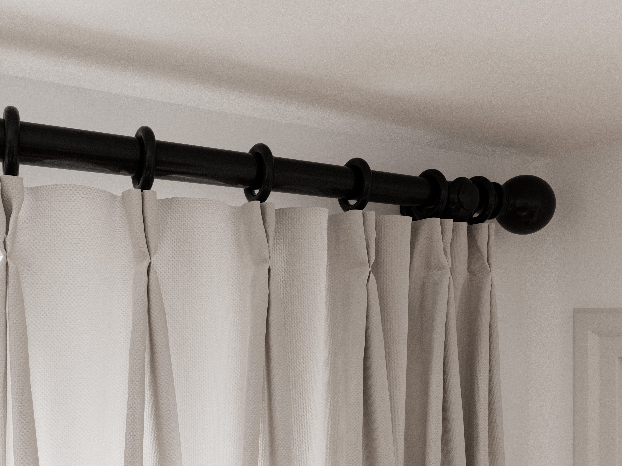 Wooden Curtain Poles