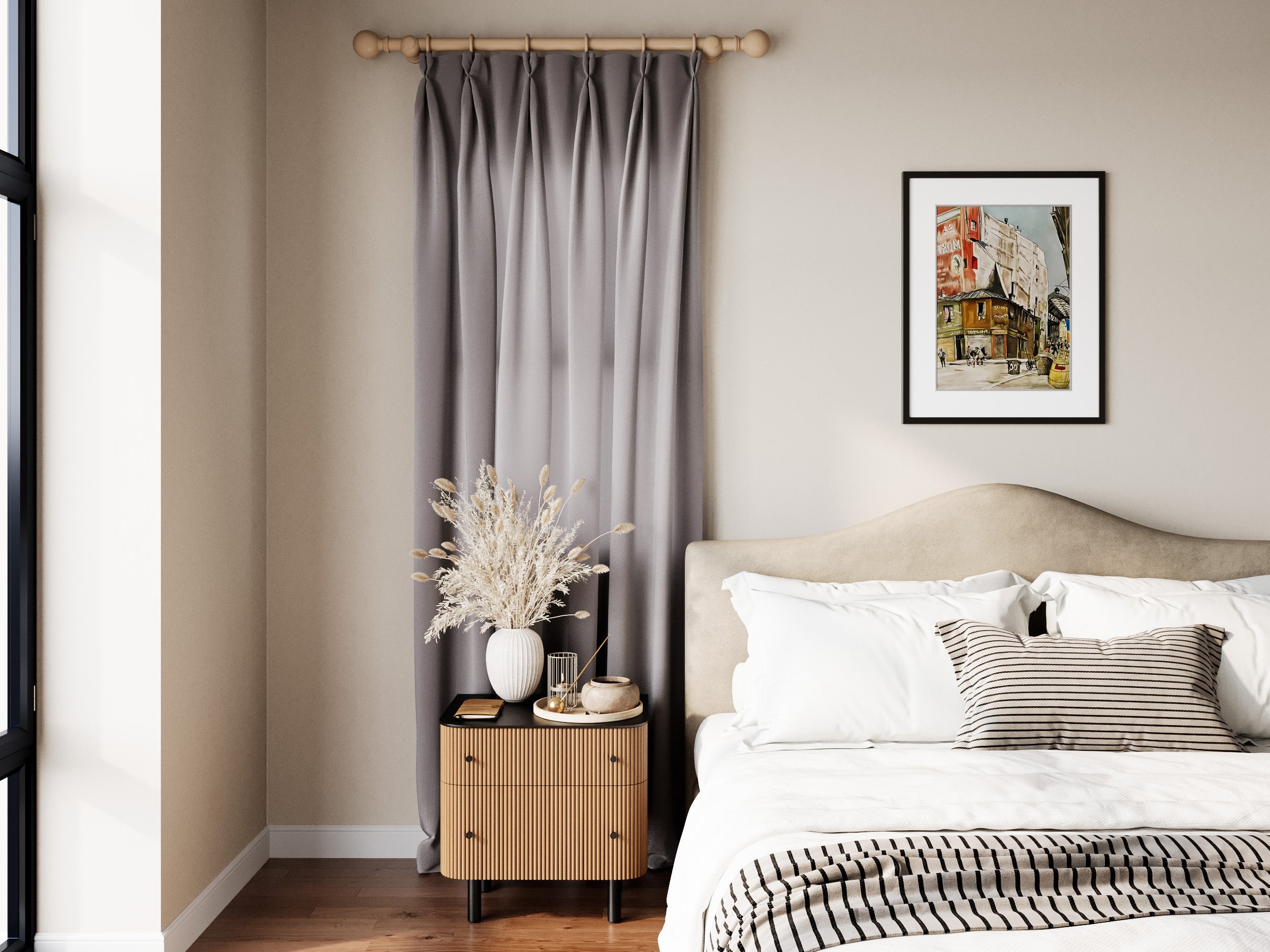 Wooden Curtain Poles