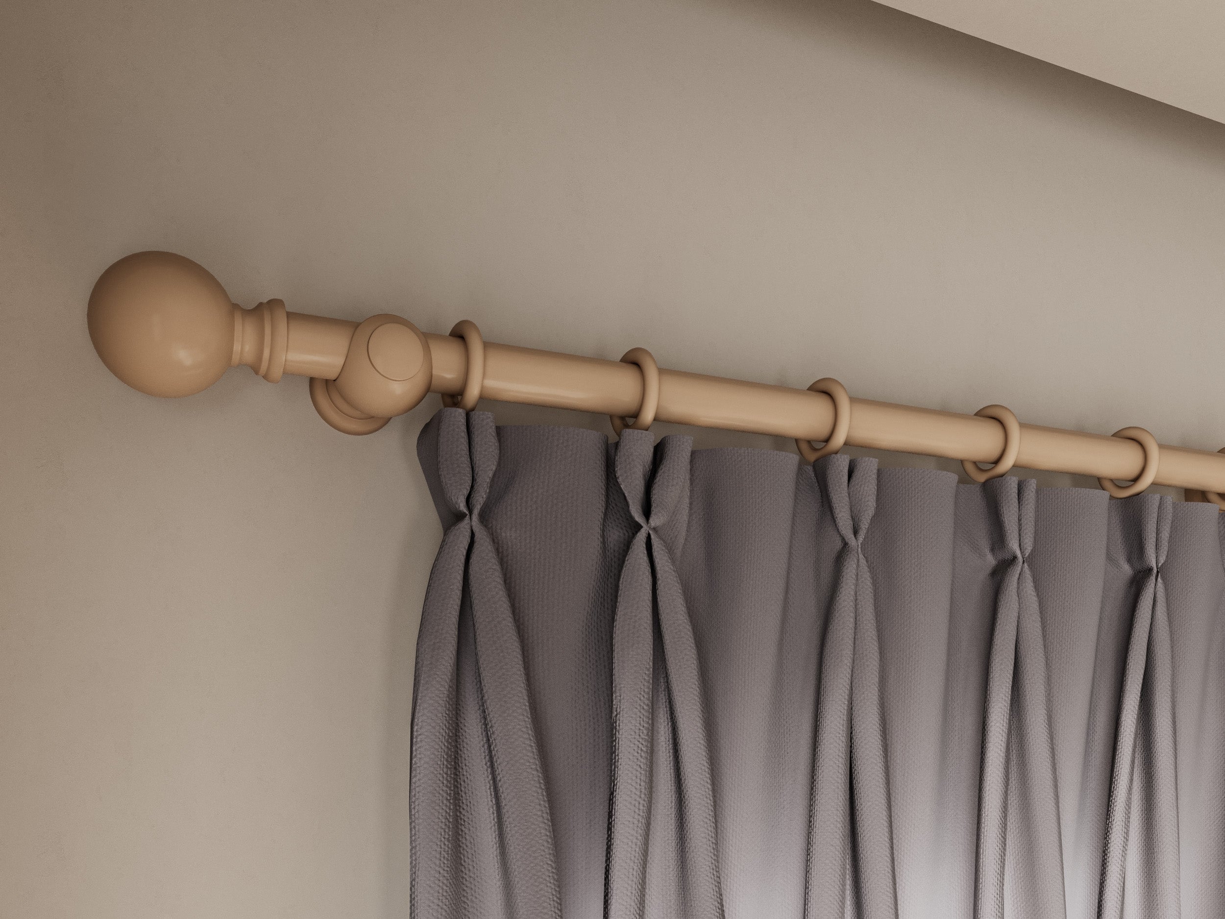 Wooden Curtain Poles